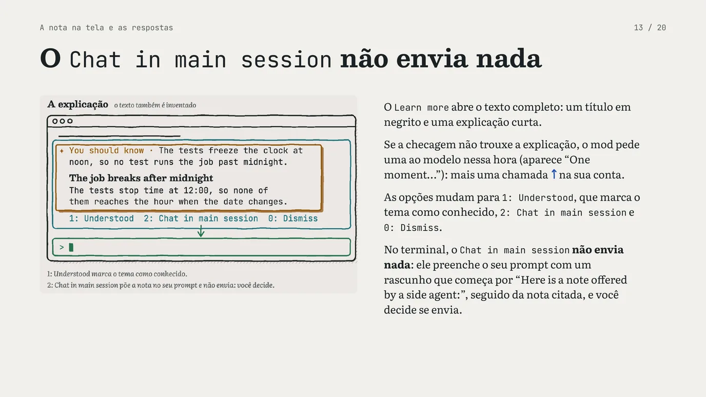 Slide 13 de 20: You should know do Claude Code