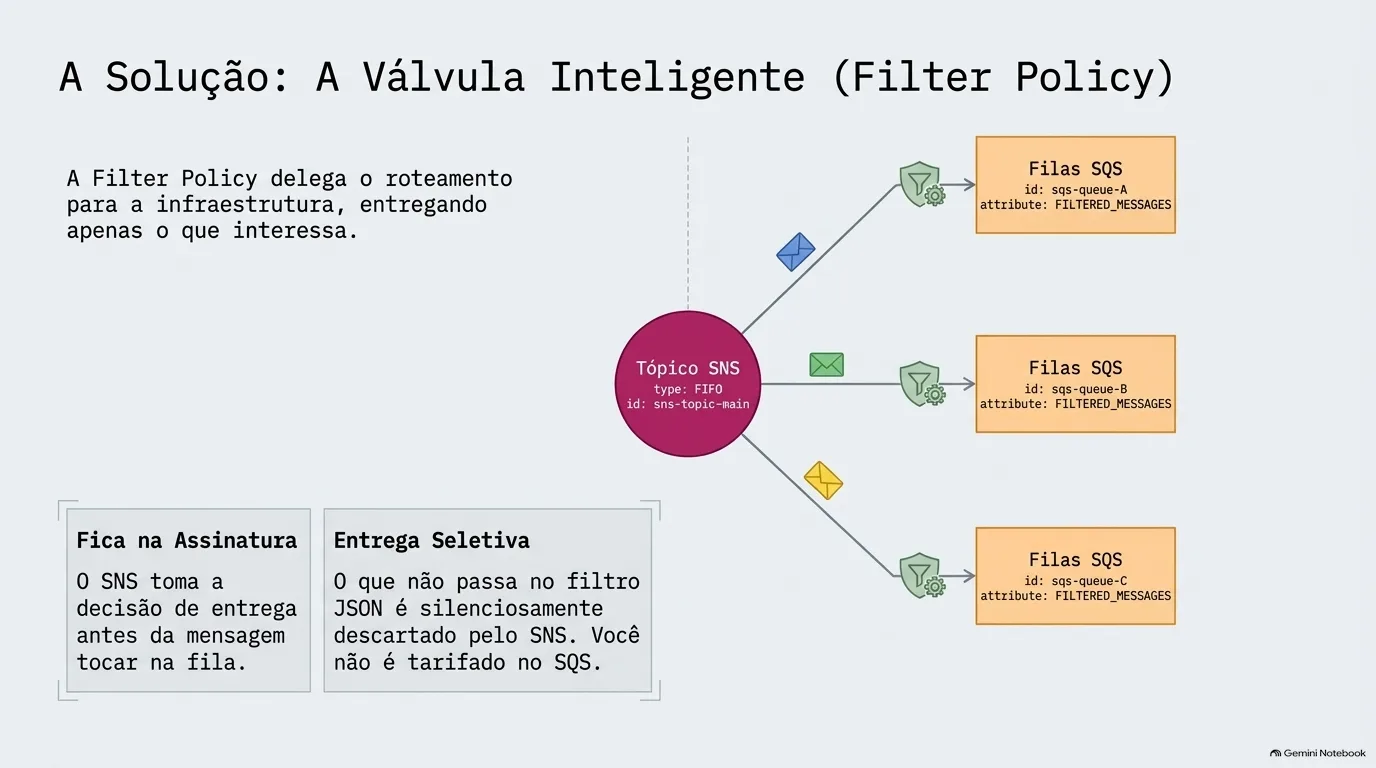 Slide 3 de 15: Roteamento inteligente na AWS