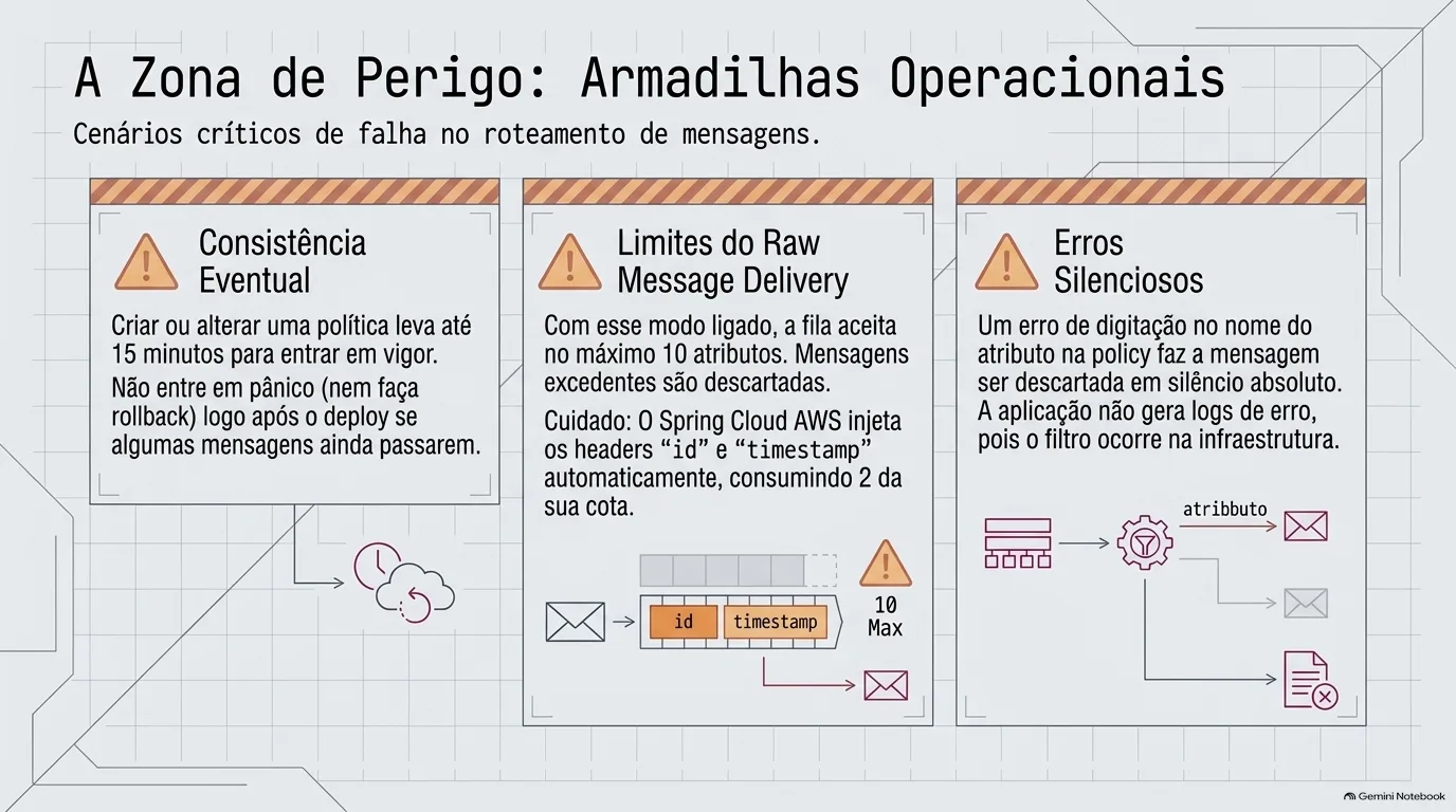 Slide 14 de 15: Roteamento inteligente na AWS